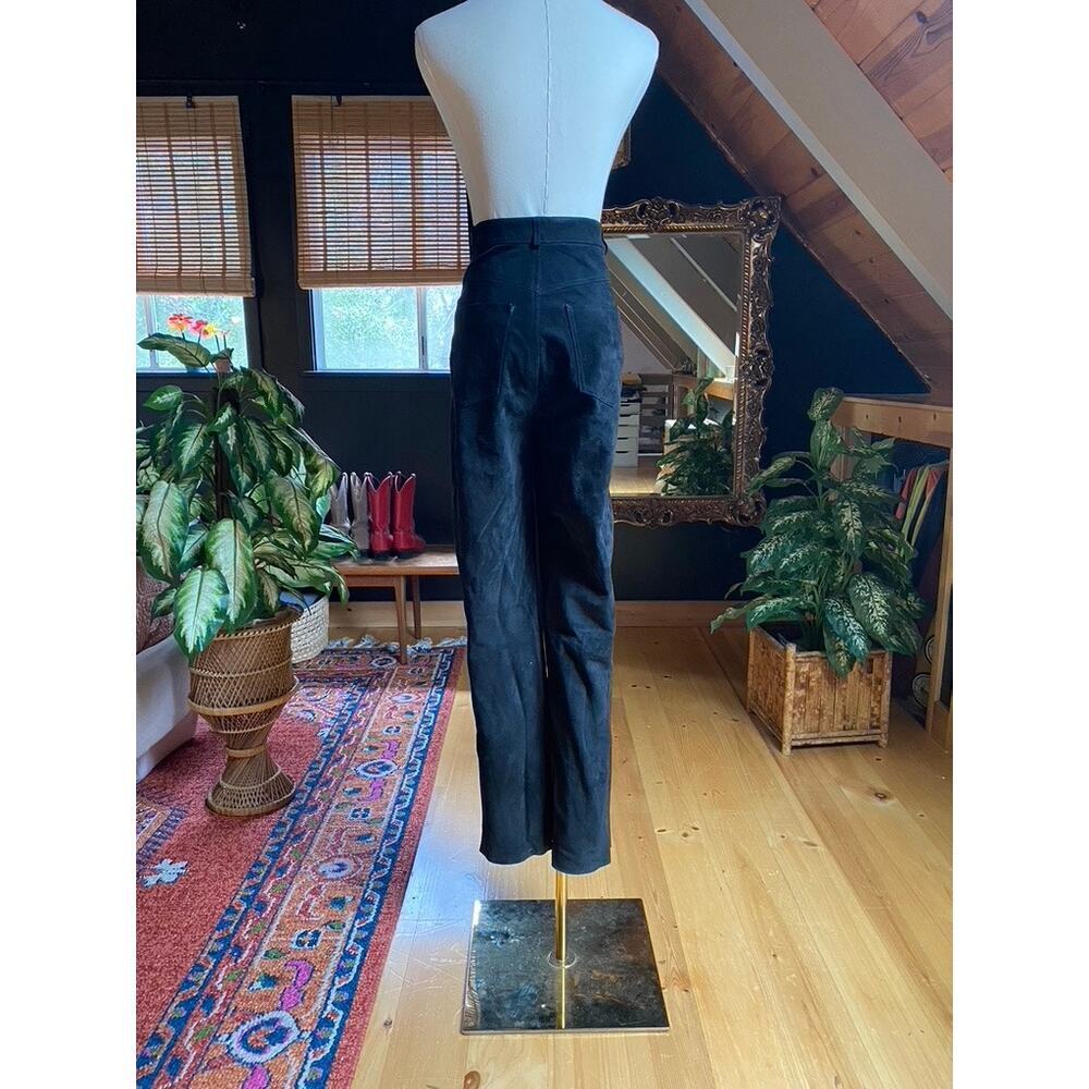 Vintage Suede Leather Pants - Picture 5 of 6